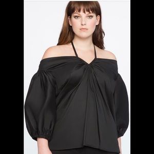 Eloquii Off the shoulder haler top